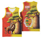 Afro Senegal Independence Day Basketball Jersey 65th Anniversary - Kente Pattern - African Pride