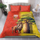 Afro Senegal Independence Day Bedding Set 65th Anniversary - Kente Pattern