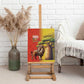 Afro Senegal Independence Day Canvas Wall Art 65th Anniversary - Kente Pattern
