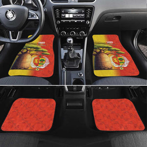 Afro Senegal Independence Day Car Mats 65th Anniversary - Kente Pattern