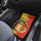 Afro Senegal Independence Day Car Mats 65th Anniversary - Kente Pattern