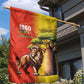 Afro Senegal Independence Day Garden Flag 65th Anniversary - Kente Pattern