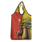 Afro Senegal Independence Day Grocery Bag 65th Anniversary - Kente Pattern