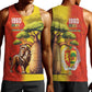Afro Senegal Independence Day Men Tank Top 65th Anniversary - Kente Pattern