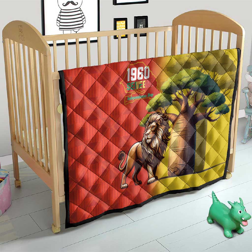 Afro Senegal Independence Day Quilt 65th Anniversary - Kente Pattern