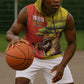 Afro Senegal Independence Day Sleeveless Hoodie 65th Anniversary - Kente Pattern - African Pride