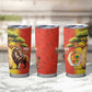 Afro Senegal Independence Day Tumbler Cup 65th Anniversary - Kente Pattern