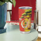 Afro Senegal Independence Day Tumbler Cup 65th Anniversary - Kente Pattern