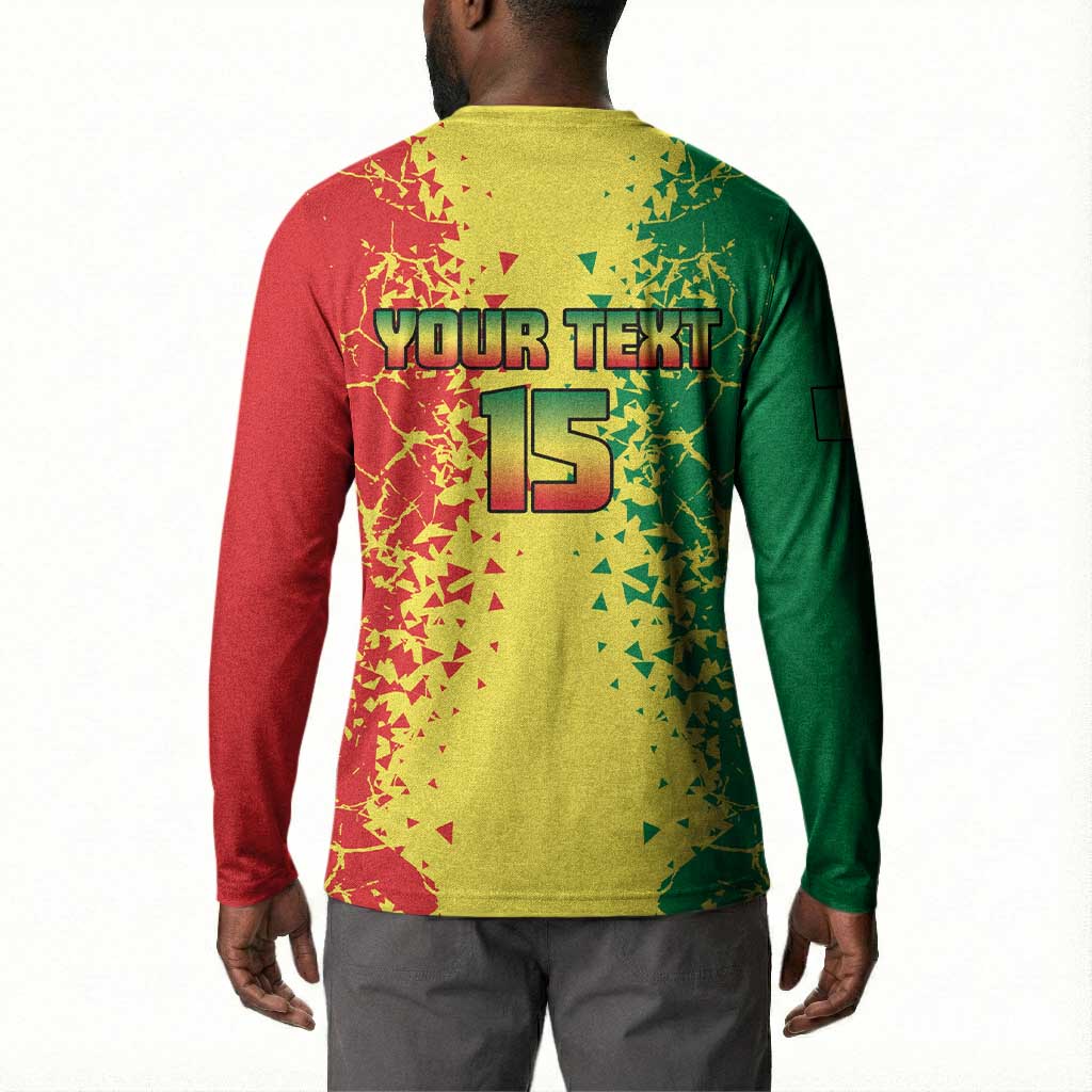 Custom Senegal Football Button Sweatshirt We Are the Champions