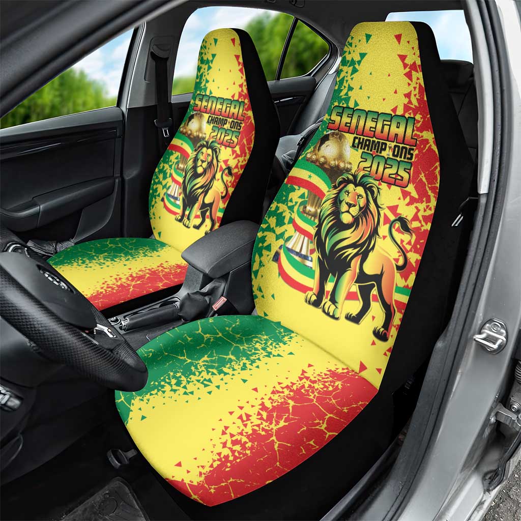 Senegal Football Car Seat Cover We Are the Champions