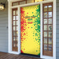 Custom Senegal Football Door Cover We Are the Champions