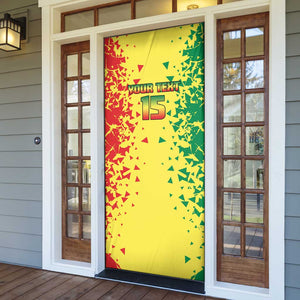Custom Senegal Football Door Cover We Are the Champions