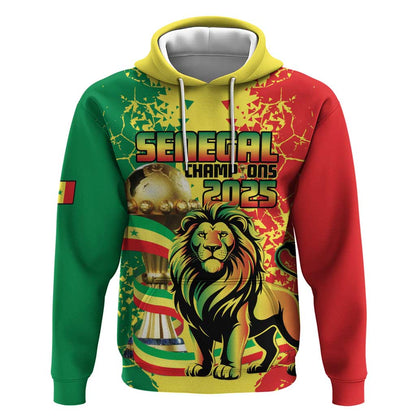 Custom Senegal Football Hoodie We Are the Champions