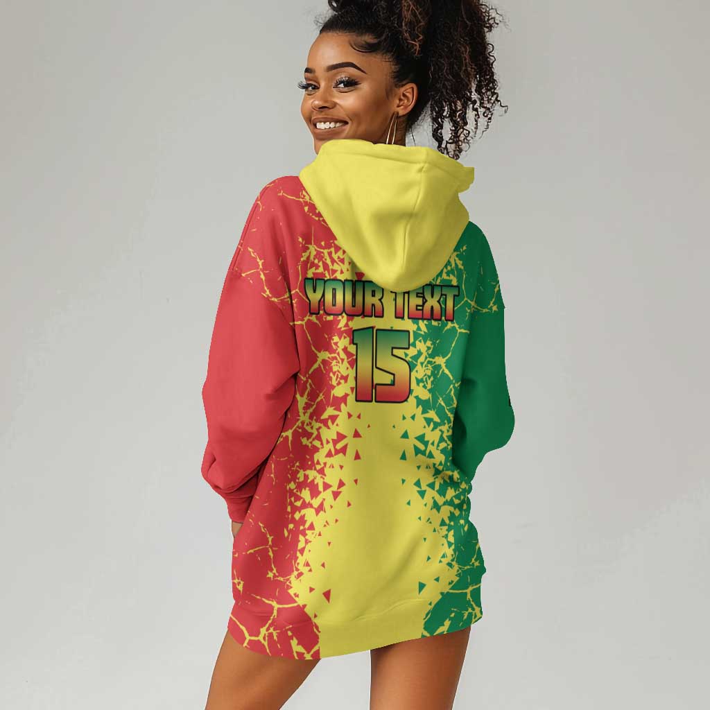 Custom Senegal Football Hoodie Dress We Are the Champions