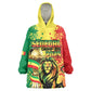 Custom Senegal Football Kid Wearable Blanket Hoodie We Are the Champions
