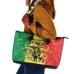 Senegal Football Leather Tote Bag We Are the Champions