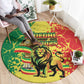 Senegal Football Round Carpet We Are the Champions