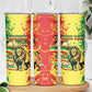 Custom Senegal Football Skinny Tumbler We Are the Champions