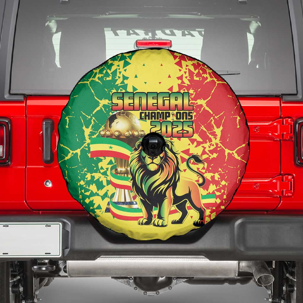 Senegal Football Spare Tire Cover We Are the Champions