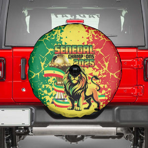 Senegal Football Spare Tire Cover We Are the Champions