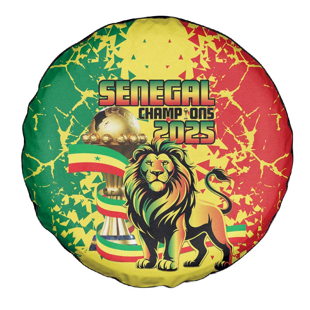 Senegal Football Spare Tire Cover We Are the Champions