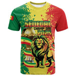 Custom Senegal Football T shirt We Are the Champions