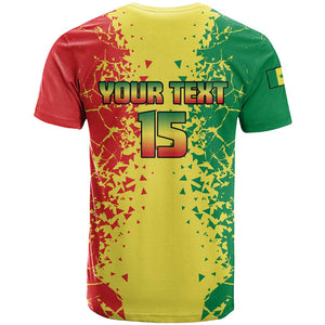 Custom Senegal Football T shirt We Are the Champions