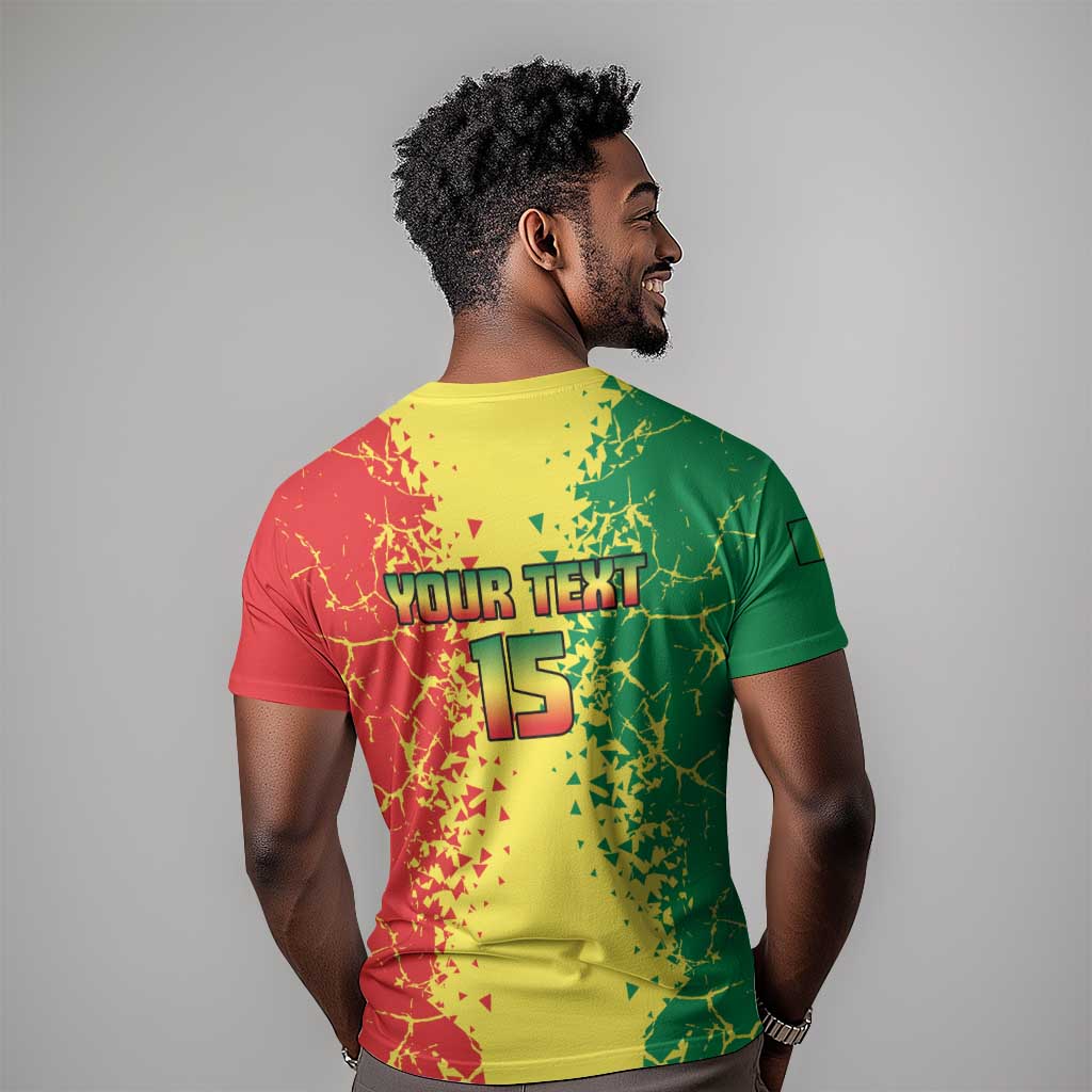 Custom Senegal Football T shirt We Are the Champions