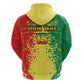 Custom Senegal Football Zip Hoodie We Are the Champions