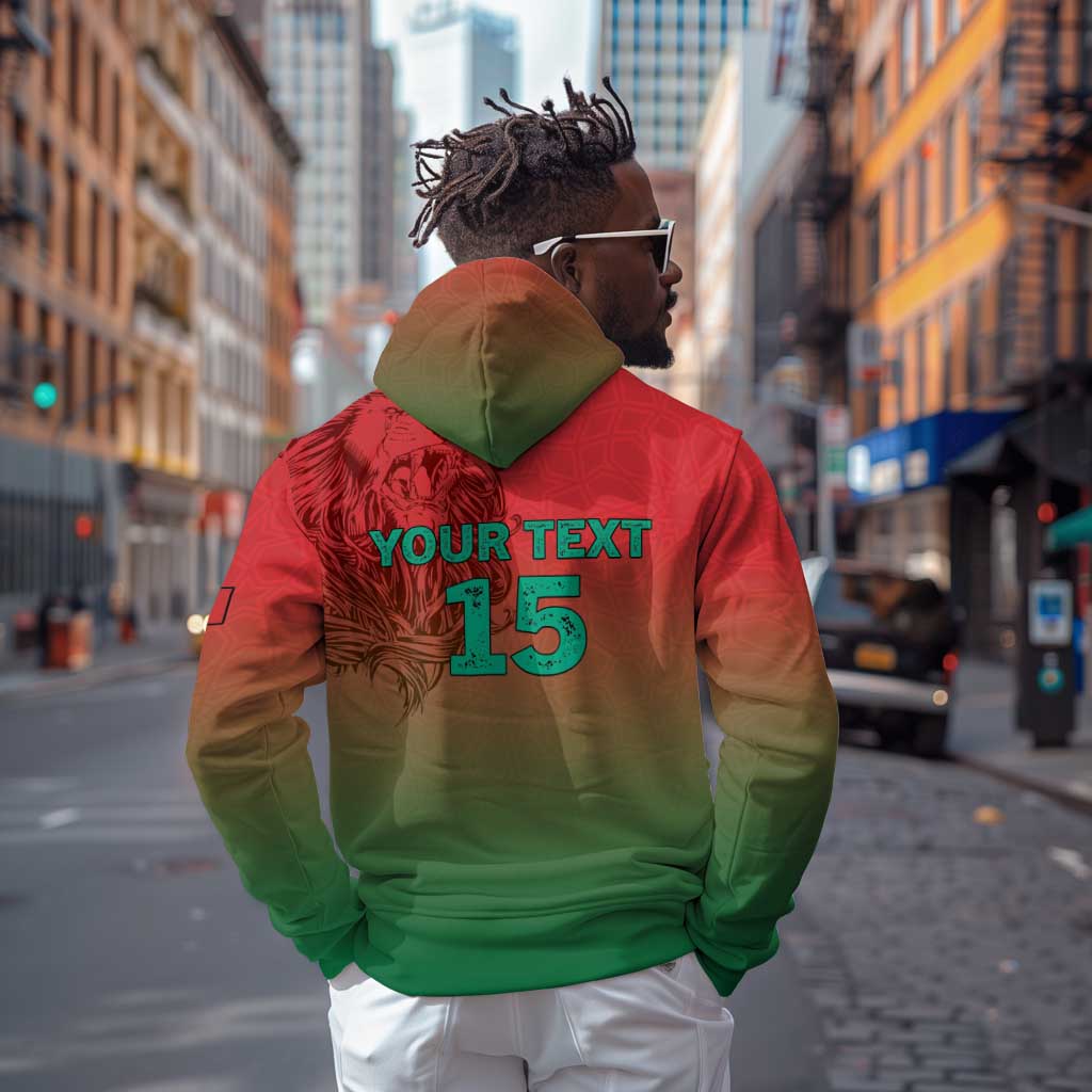 Custom Morocco Football Hoodie 2025 Victory Is Ours