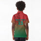 Custom Morocco Football Kid Polo Shirt 2025 Victory Is Ours