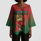 Custom Morocco Football Kimono Sleeve Blouse 2025 Victory Is Ours