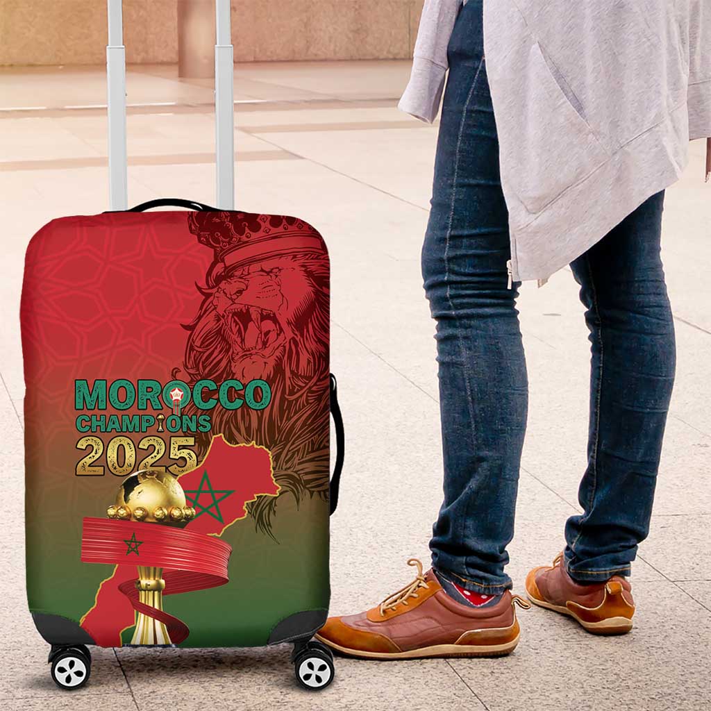 Morocco Football Luggage Cover 2025 Victory Is Ours