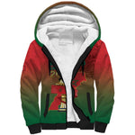 Custom Morocco Football Sherpa Hoodie 2025 Victory Is Ours