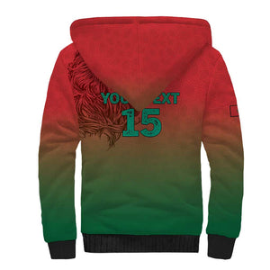Custom Morocco Football Sherpa Hoodie 2025 Victory Is Ours