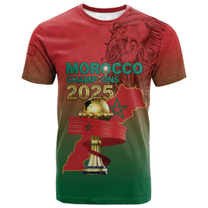 Custom Morocco Football T shirt 2025 Victory Is Ours