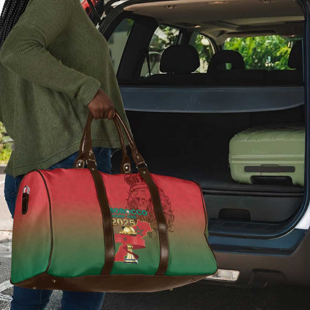 Morocco Football Travel Bag 2025 Victory Is Ours