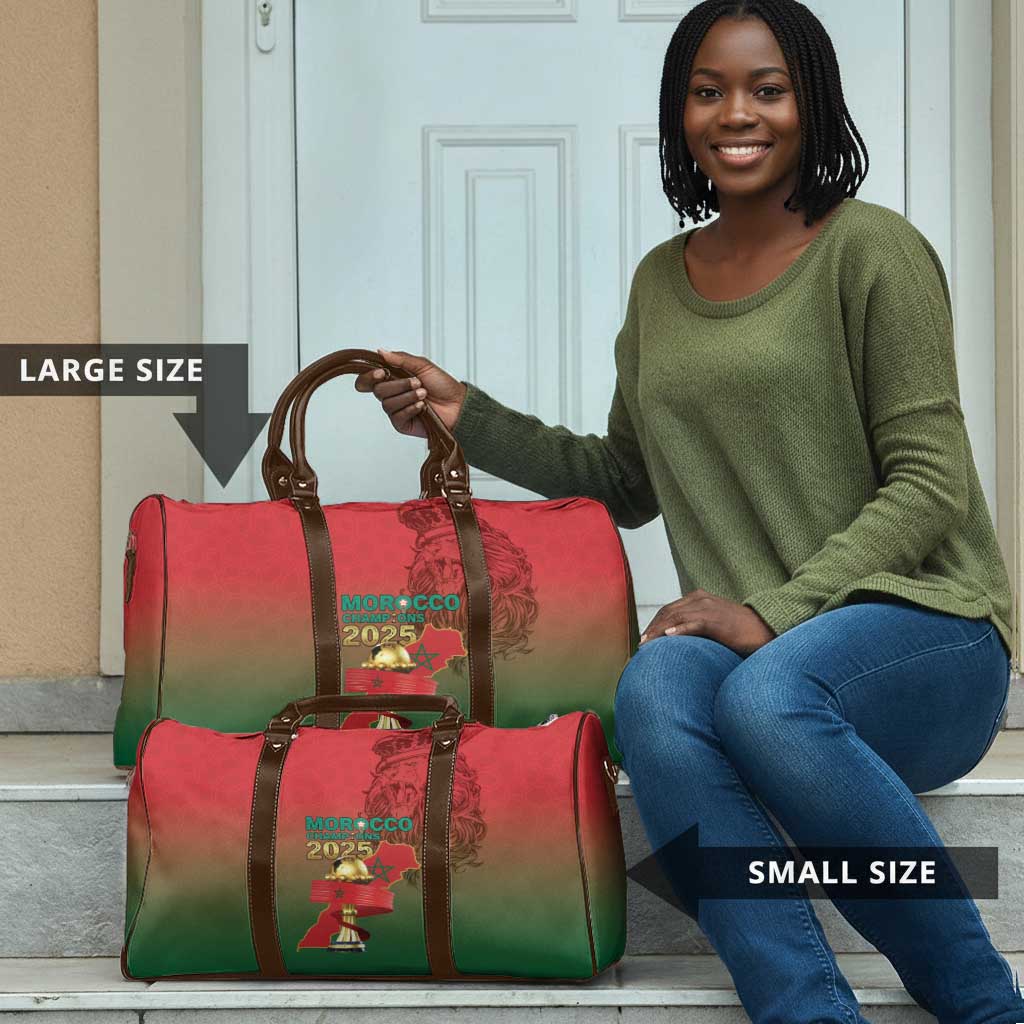 Morocco Football Travel Bag 2025 Victory Is Ours