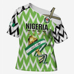 Custom Nigeria Football Cross Shoulder Shirt Super Eagles - Let’s Do It Again