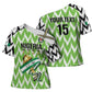 Custom Nigeria Football Cross Shoulder Shirt Super Eagles - Let’s Do It Again