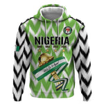 Custom Nigeria Football Hoodie Super Eagles - Let’s Do It Again