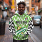 Custom Nigeria Football Hoodie Super Eagles - Let’s Do It Again