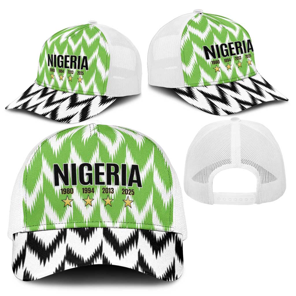Nigeria Football Mesh Trucker Cap Super Eagles - Let’s Do It Again