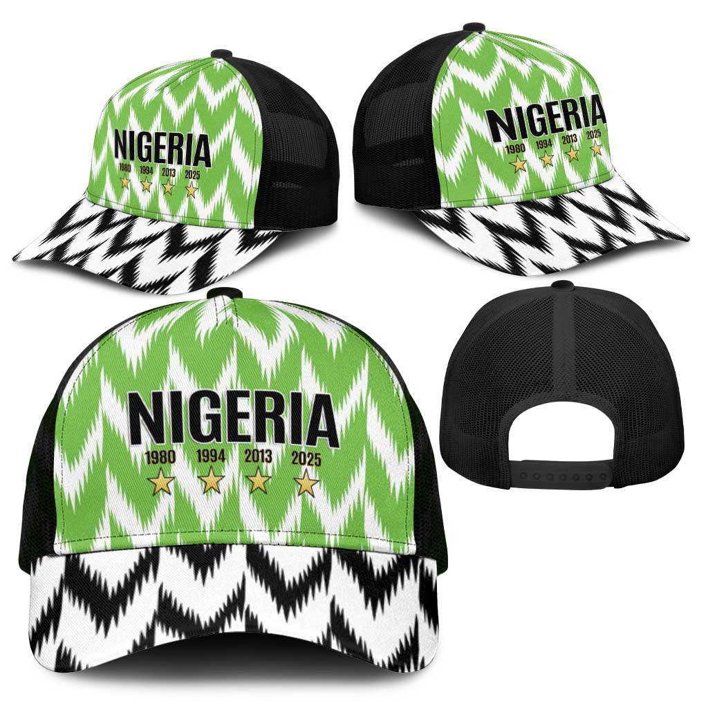 Nigeria Football Mesh Trucker Cap Super Eagles - Let’s Do It Again