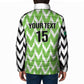 Custom Nigeria Football Padded Jacket Super Eagles - Let’s Do It Again