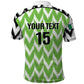 Custom Nigeria Football Polo Shirt Super Eagles - Let’s Do It Again