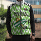 Custom Nigeria Football Sleeveless Puffer Jacket Super Eagles - Let’s Do It Again
