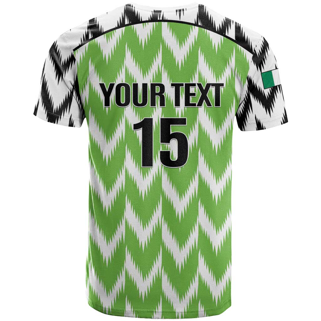 Custom Nigeria Football T shirt Super Eagles - Let’s Do It Again