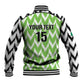 Custom Nigeria Football Baseball Jacket Go Champions Super Eagles