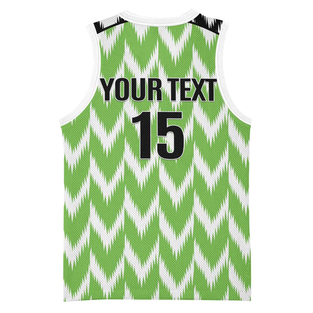 Custom Nigeria Football Basketball Jersey Go Champions Super Eagles